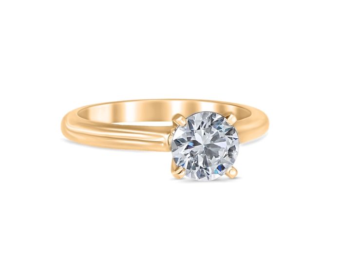 Chelsea 18K Yellow Gold Engagement Ring