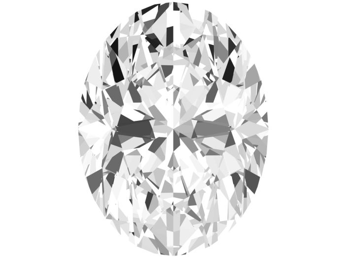 1.6 Carat Oval Lab Grown  Diamond 