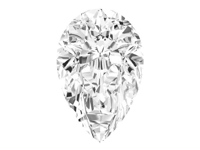 1.1 Carat Pear Lab Grown  Diamond 
