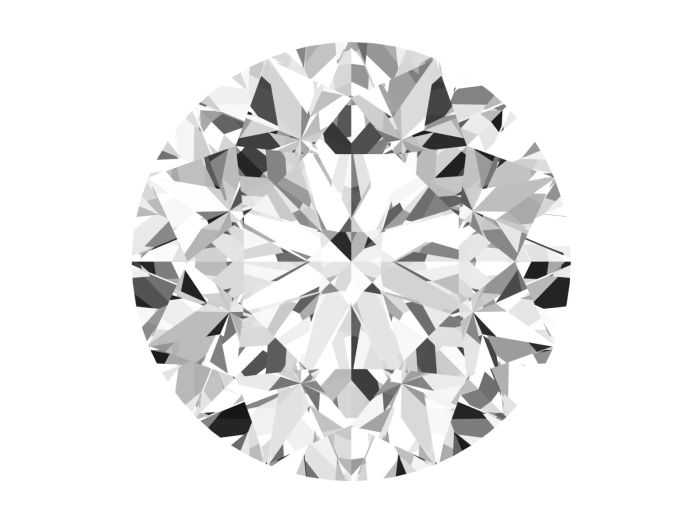 1.52 Carat Round Diamond 