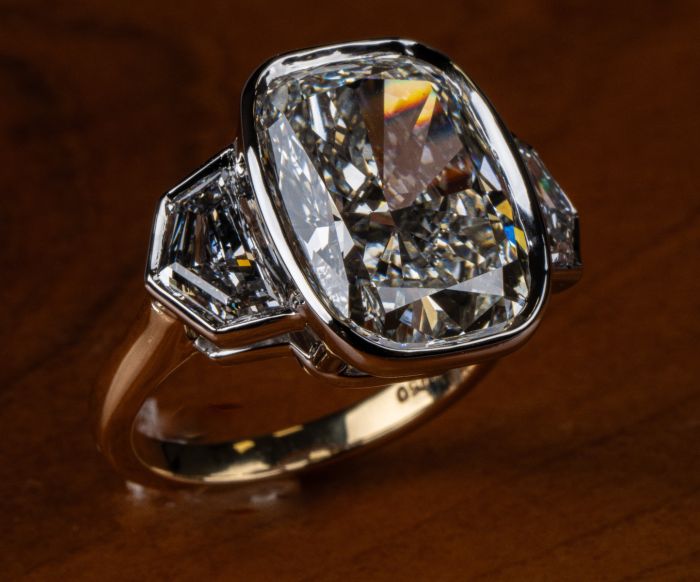 Handmade Three Stone Ring for Summer Pardi