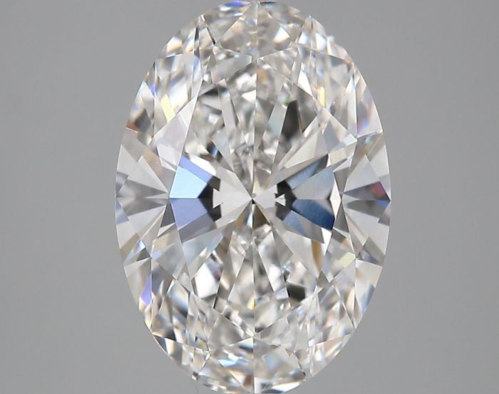 4.06 Carat Oval Lab Grown  Diamond 