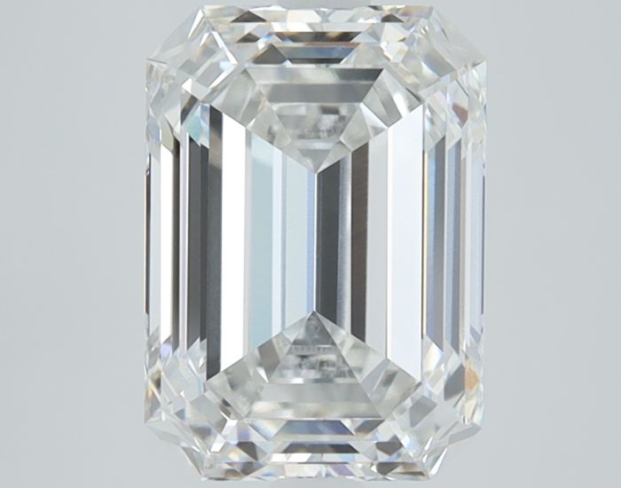 3.09 Carat Emerald Lab Grown  Diamond 